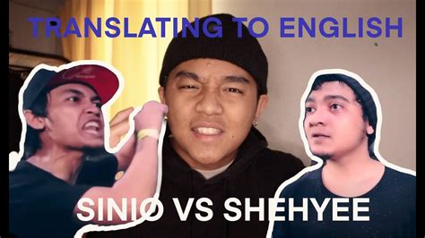 sinio vs shehyee|sinio vs ala.